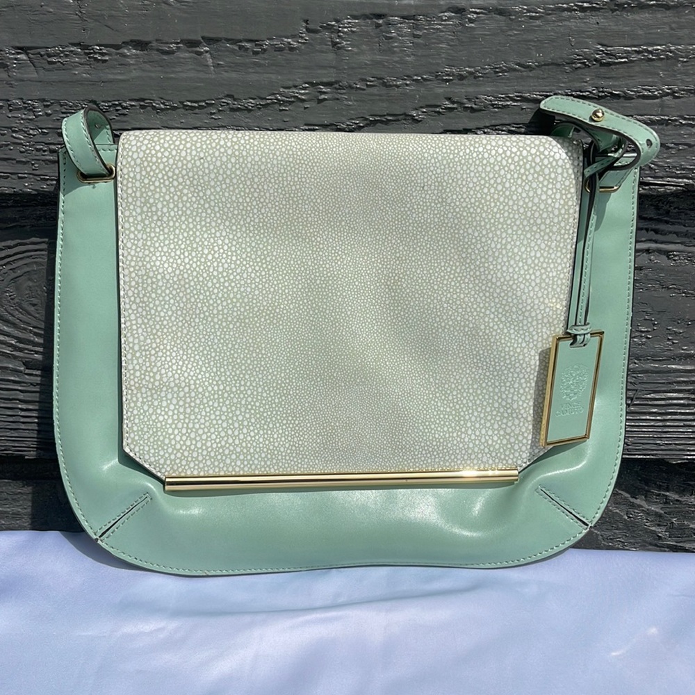 Vince Camuto teal crossbody